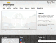 Tablet Screenshot of gfchurch.net
